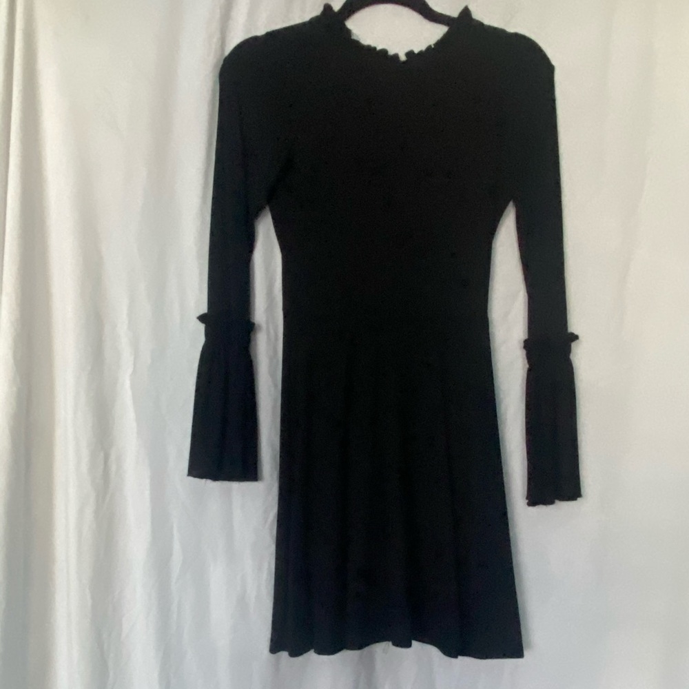 Never worn long selves black dress!